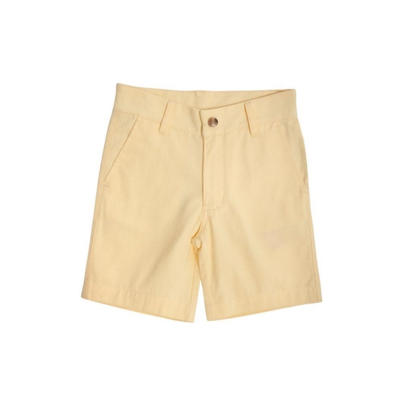 The Beaufort Bonnet Company Other - Charlie's Chinos - Bellport Butter Yellow w/ Blue Stork - Twill tbbc